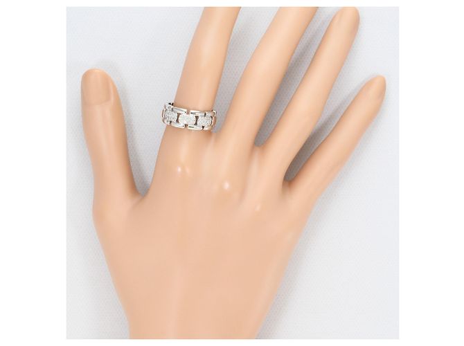 Autre Marque 14K Weißgold Diamantring Golden - Ansicht 6