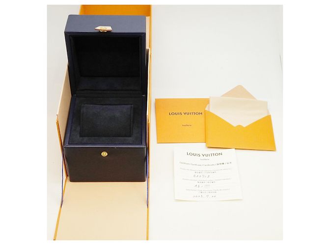 Orologio Louis Vuitton Tambour Monogram QA072Z Quadrante Marrone da Uomo - vista 8