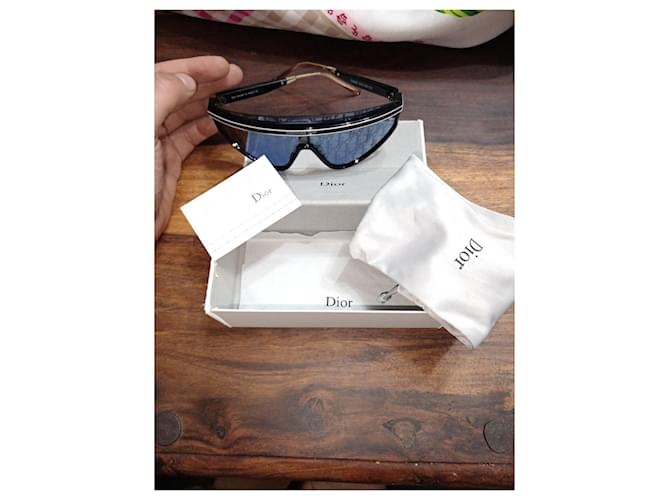 Diorama Gafas de sol Dior Negro - vista 5
