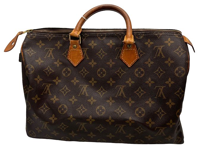 Louis Vuitton Speedy Monogram Canvas 35 Marrone - vista 2
