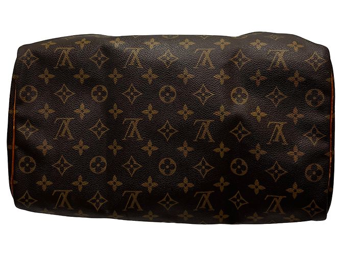 Louis Vuitton Speedy Monogram Canvas 35 Marrone - vista 3