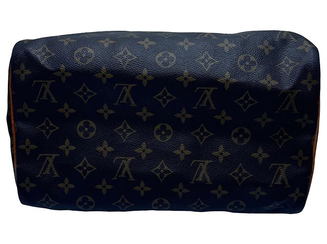 Louis Vuitton Speedy Monogram Canvas 30 Marrone - vista 3
