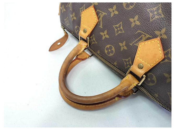 Louis Vuitton Speedy Monogram Canvas 30 Marrone - vista 7