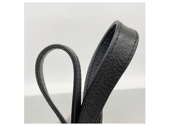 Borsa Tote Chanel in pelle di vitello martellata nera Nero - vista 9