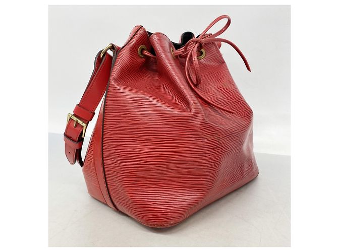 Noe Borsa a Spalla Louis Vuitton Epi Petit Noé Rosso - vista 2