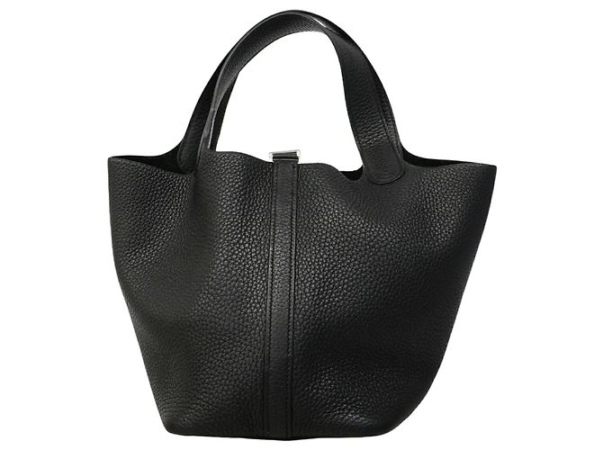 Hermès Hermes Picotin Lock PM Handtasche Schwarz - Ansicht 10