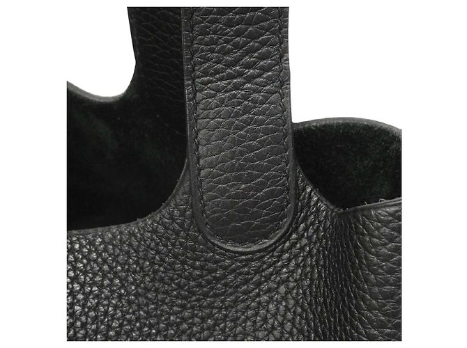 Hermès Hermes Picotin Lock PM Handtasche Schwarz - Ansicht 9