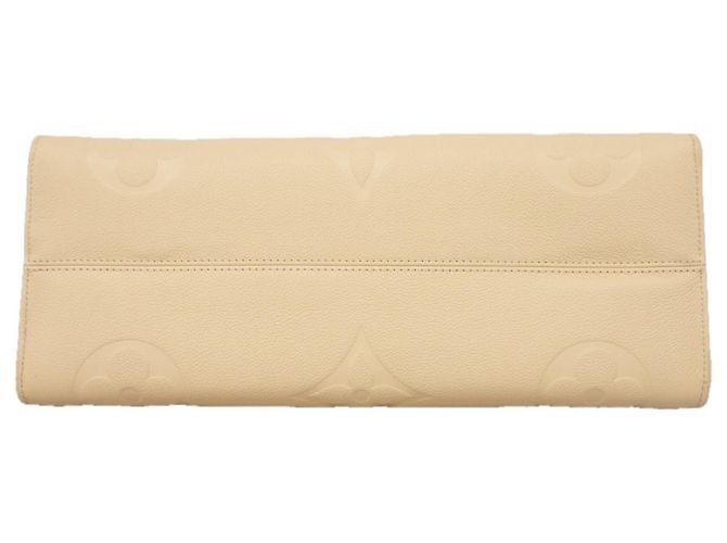 Borsa Tote Louis Vuitton Monogram Empreinte OnTheGo GM Crudo - vista 3