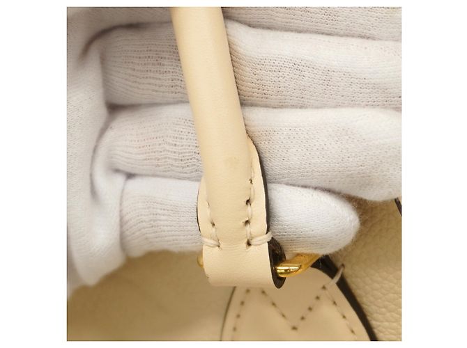 Borsa Tote Louis Vuitton Monogram Empreinte OnTheGo GM Crudo - vista 8
