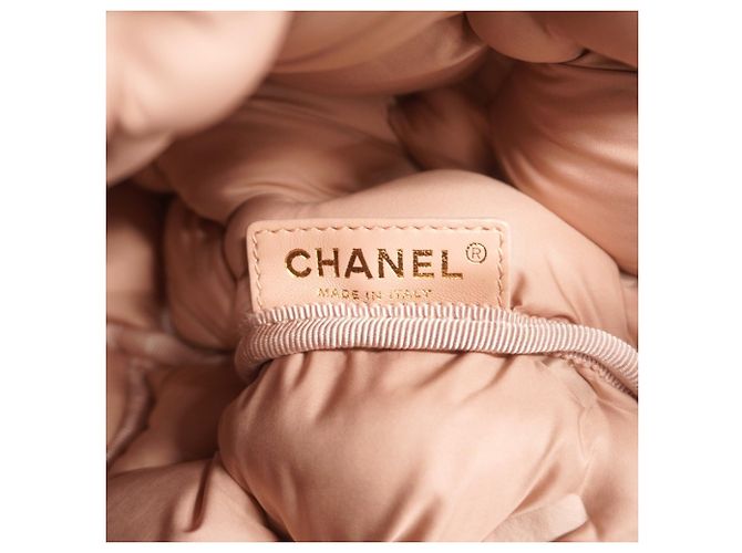 Zaino Chanel in pelle blu - vista 5