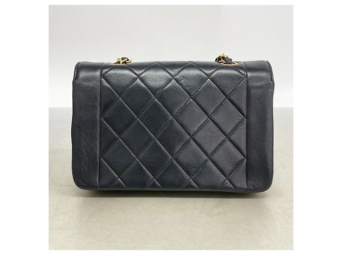 Chanel Diana Chain Schultertasche Schwarz - Ansicht 11