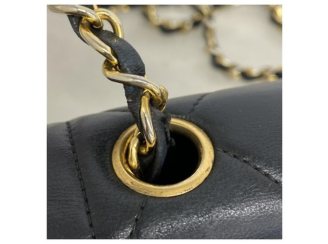 Chanel Diana Chain Schultertasche Schwarz - Ansicht 9