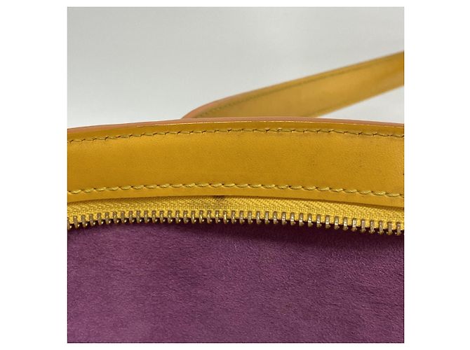 Borsa a Spalla Louis Vuitton Epi Saint Jacques Giallo - vista 10