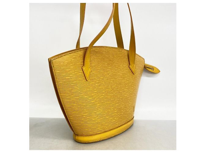 Borsa a Spalla Louis Vuitton Epi Saint Jacques Giallo - vista 2