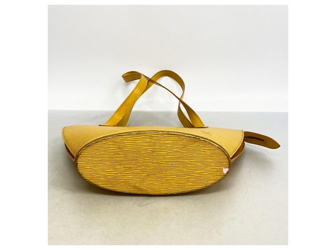 Borsa a Spalla Louis Vuitton Epi Saint Jacques Giallo - vista 3