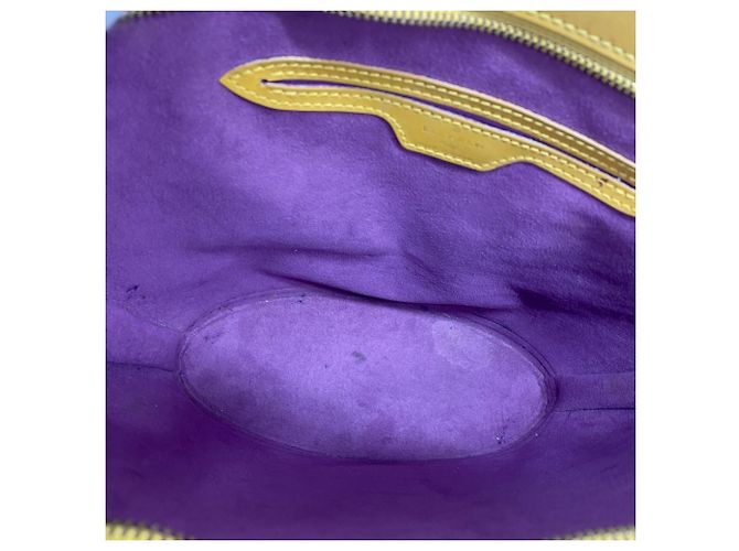 Borsa a Spalla Louis Vuitton Epi Saint Jacques Giallo - vista 4