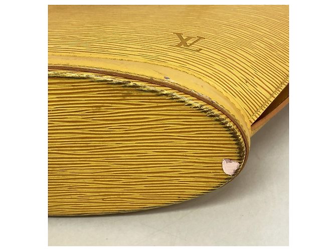 Borsa a Spalla Louis Vuitton Epi Saint Jacques Giallo - vista 6