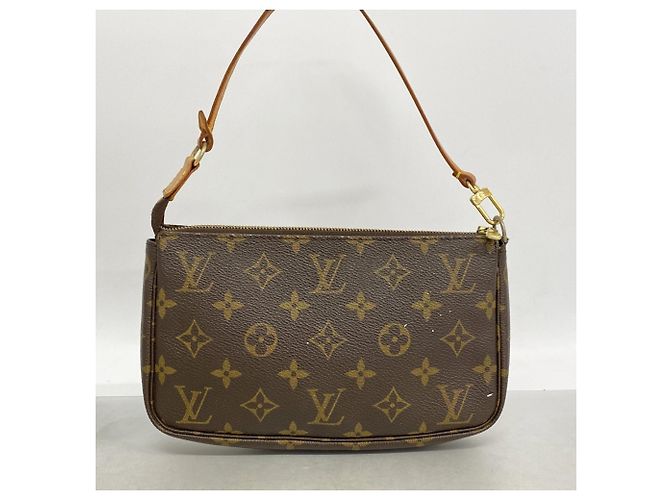 Borsa Pochette Accessoires Monogram Louis Vuitton Marrone - vista 10
