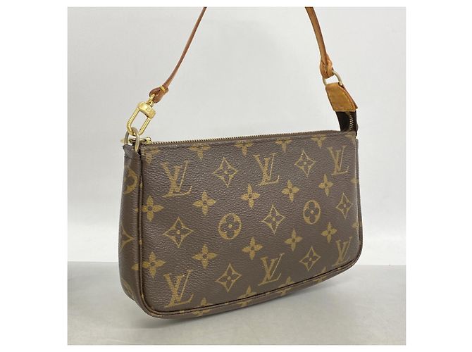 Borsa Pochette Accessoires Monogram Louis Vuitton Marrone - vista 2
