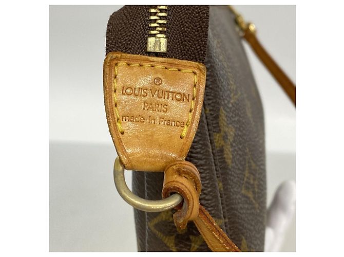 Borsa Pochette Accessoires Monogram Louis Vuitton Marrone - vista 5
