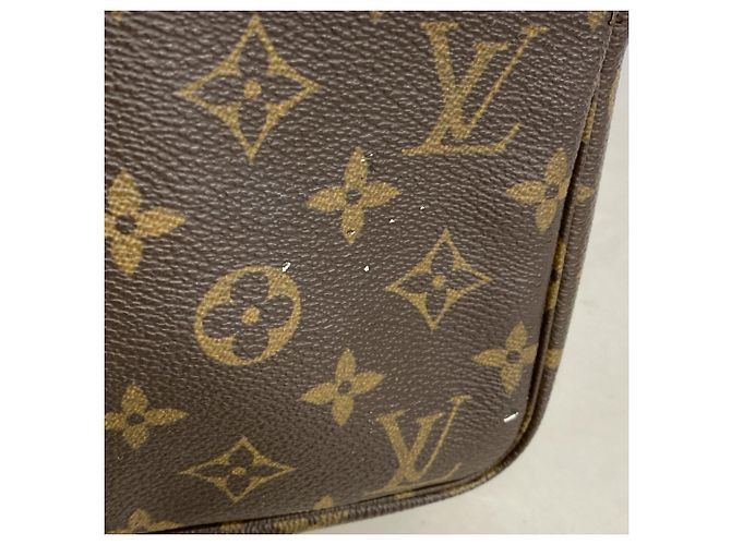 Borsa Pochette Accessoires Monogram Louis Vuitton Marrone - vista 8