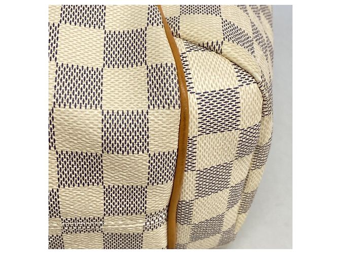 Louis Vuitton Damier Azur Totally PM Tote Bag Weiß - Ansicht 6