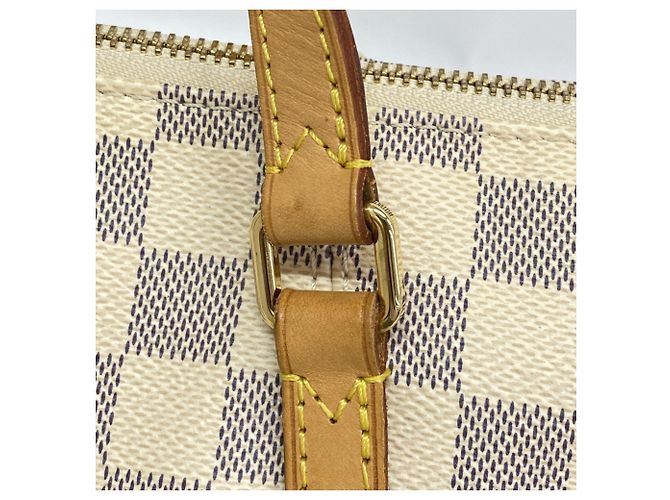 Louis Vuitton Damier Azur Totally PM Tote Bag Weiß - Ansicht 8