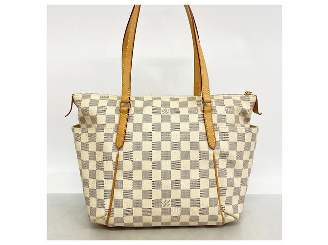 Louis Vuitton Damier Azur Totally PM Tote Bag Weiß - Ansicht 9