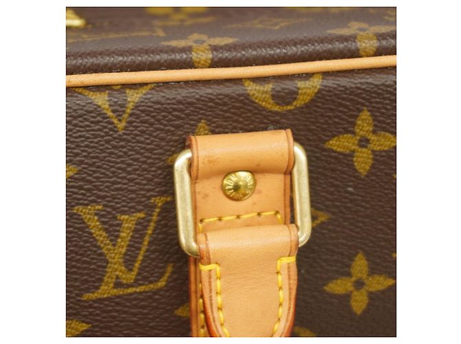 Borsa Boston Louis Vuitton Monogram Sirius 50 Marrone - vista 10