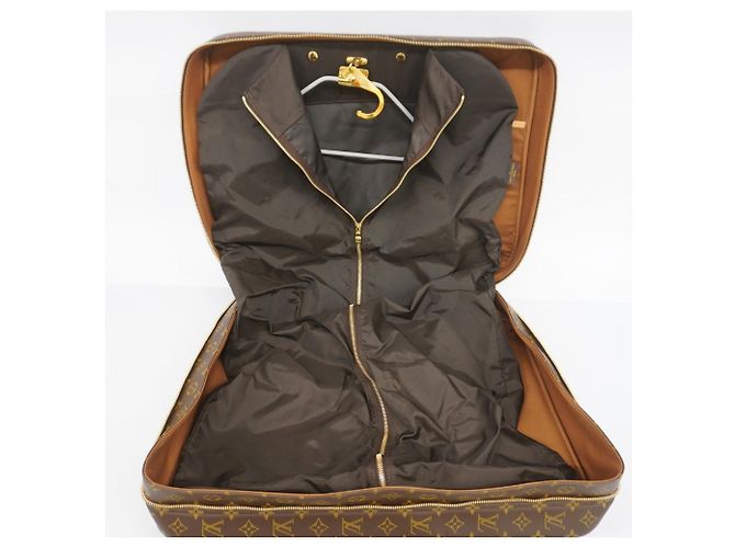 Borsa Boston Louis Vuitton Monogram Sirius 50 Marrone - vista 11