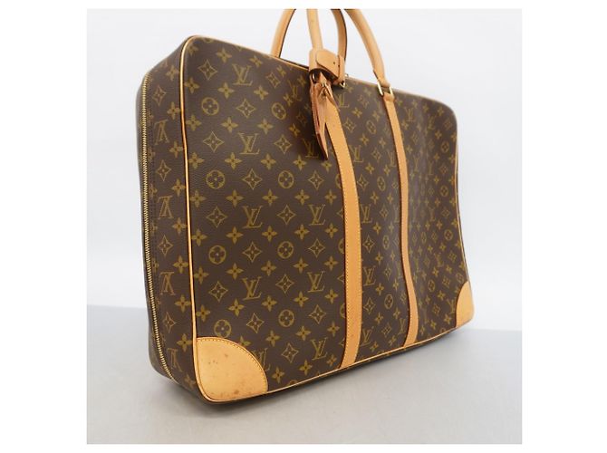 Borsa Boston Louis Vuitton Monogram Sirius 50 Marrone - vista 2