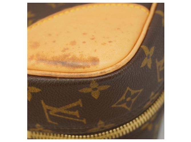 Borsa Boston Louis Vuitton Monogram Sirius 50 Marrone - vista 7