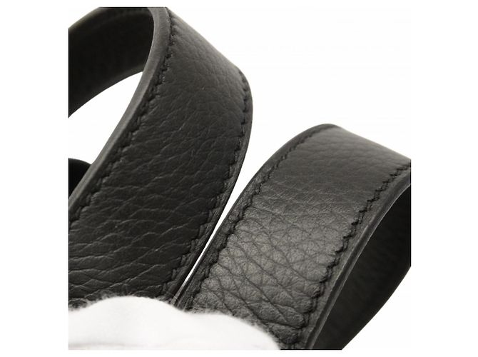 Hermès Borsa Hermes Picotin Lock PM in pelle Taurillon Clemence nera Nero - vista 7