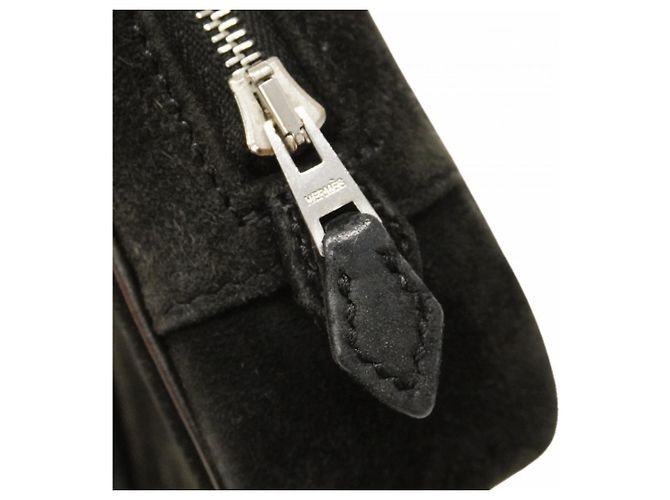 Hermès Bolsa Hermes Plume Elan Doblis Preto - vista 12