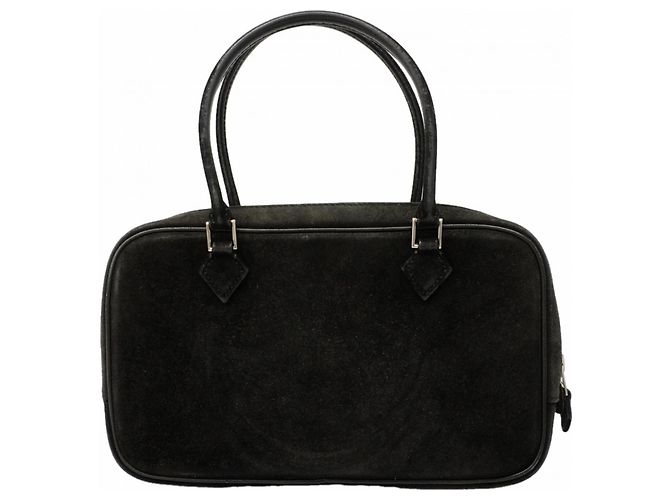 Hermès Bolsa Hermes Plume Elan Doblis Preto - vista 13