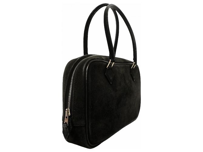 Hermès Bolsa Hermes Plume Elan Doblis Preto - vista 2