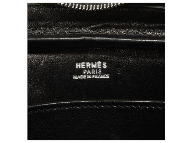 Hermès Bolsa Hermes Plume Elan Doblis Preto - vista 5