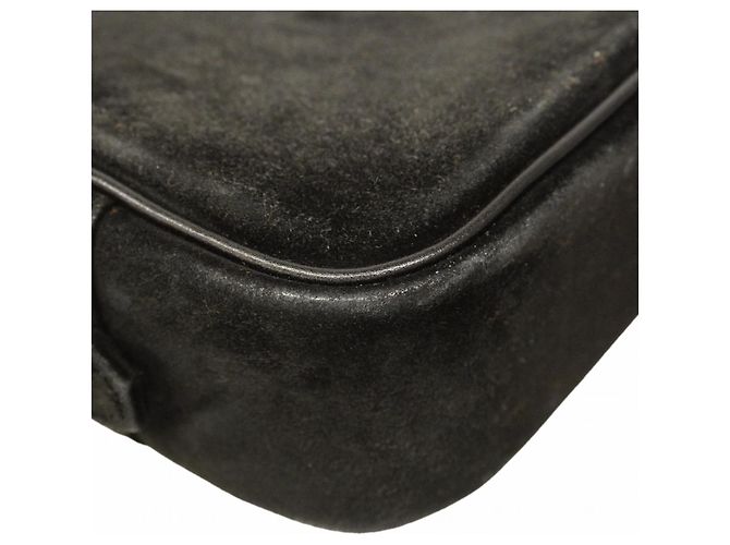 Hermès Bolsa Hermes Plume Elan Doblis Preto - vista 8