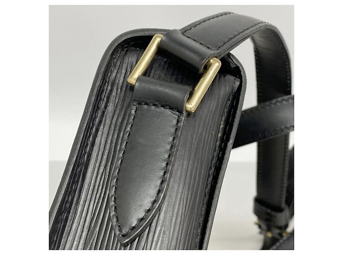 Louis Vuitton Epi Saint Cloud Schultertasche M52192 Noir Schwarz - Ansicht 9