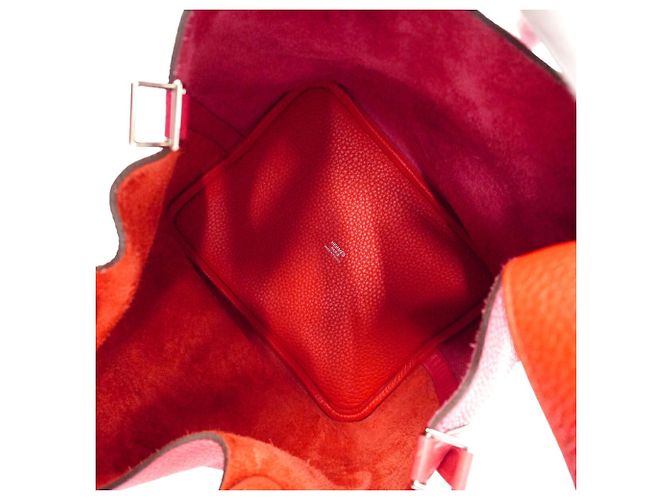 Hermès Borsa Hermes Picotin Lock MM Casaque Rosa - vista 4