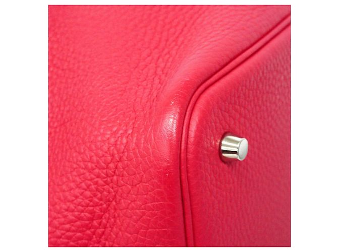 Hermès Borsa Hermes Picotin Lock MM Casaque Rosa - vista 7