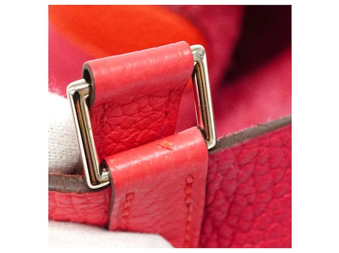 Hermès Borsa Hermes Picotin Lock MM Casaque Rosa - vista 8