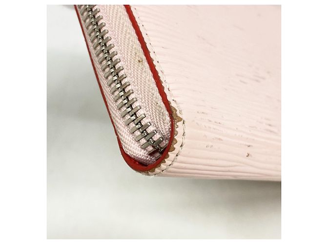 Cartera larga Clemence en piel Epi Louis Vuitton Rosa - vista 5