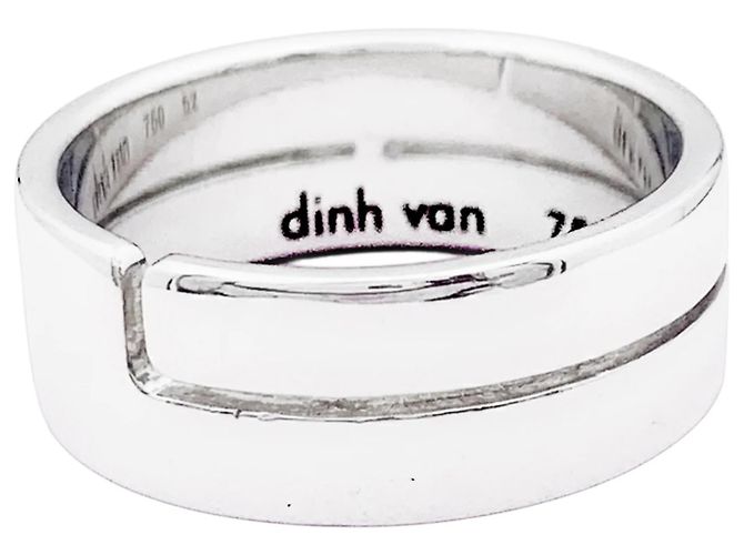 Dinh Van "Seventies" Ring, Weißgold. - Ansicht 2