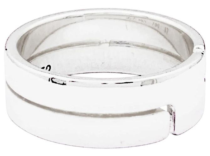 Dinh Van "Seventies" Ring, Weißgold. - Ansicht 4
