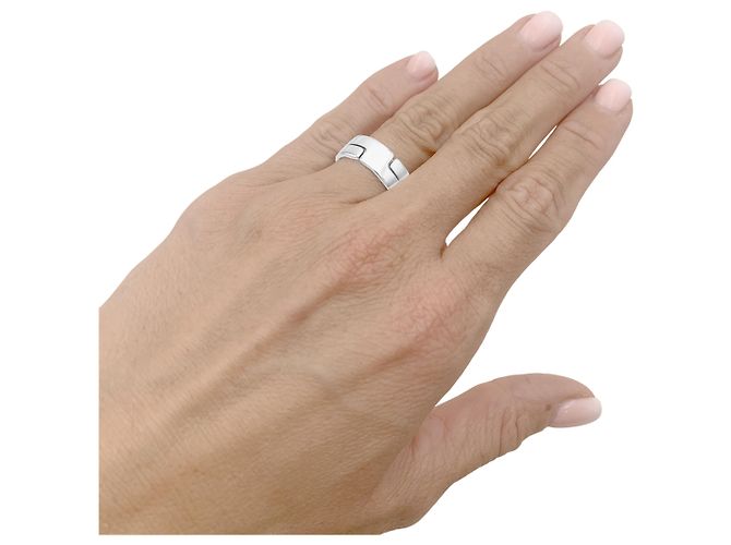 Dinh Van "Seventies" Ring, Weißgold. - Ansicht 5