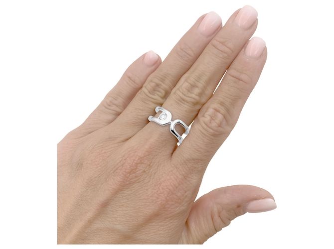 Dinh Van "Maillon" Ring Weißgold, Diamant - Ansicht 6