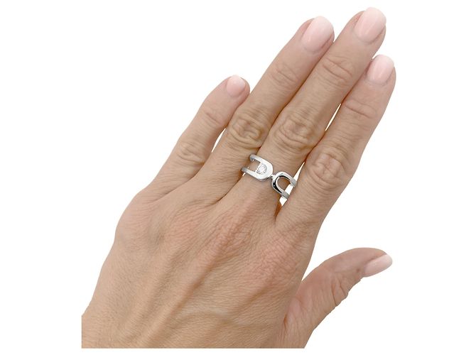 Dinh Van "Maillon" Ring Weißgold, Diamant - Ansicht 7