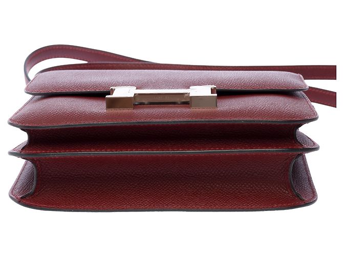 Hermès Borsa HERMES Constance in Pelle Rossa - 103769 Rosso - vista 11