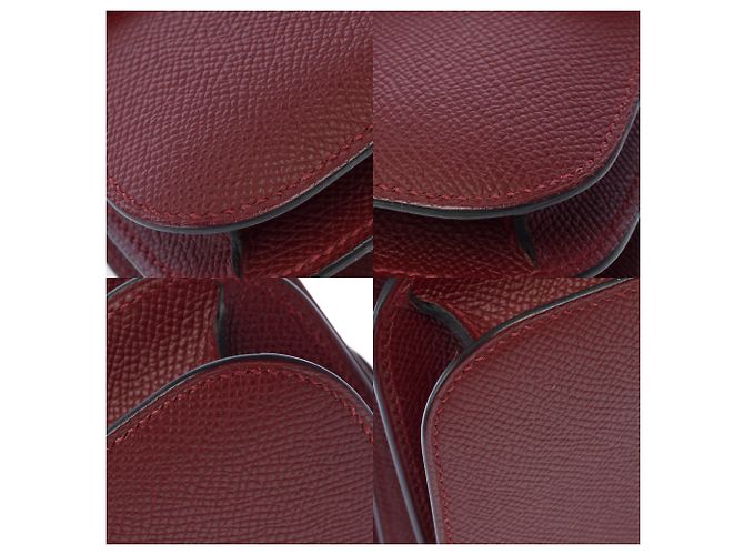 Hermès Borsa HERMES Constance in Pelle Rossa - 103769 Rosso - vista 12